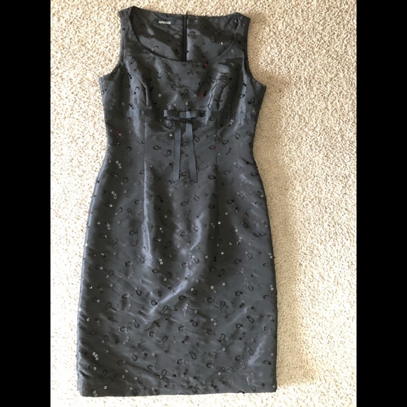 Apanage Party Sequins Dress size S Embellished evening prom formal embroidered - Picture 2 of 12